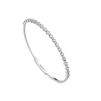 Bracelet Buonocore Woman Wave 2.0 in White Gold Diamante 1.36 Ct 483B01DW - 483B01DW
